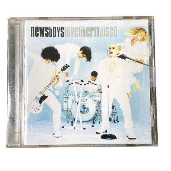 Vintage Newsboys Love Liberty Disco Christian Contemporary Audio Music CD 1999 u - Picture 1 of 2